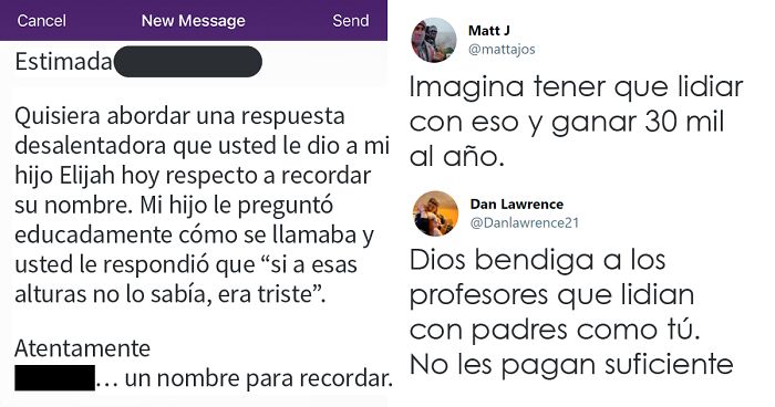 Esta madre tuiteó la conversación que tuvo con la profesora de su hijo tras una clase online que salió mal, y se vuelve viral