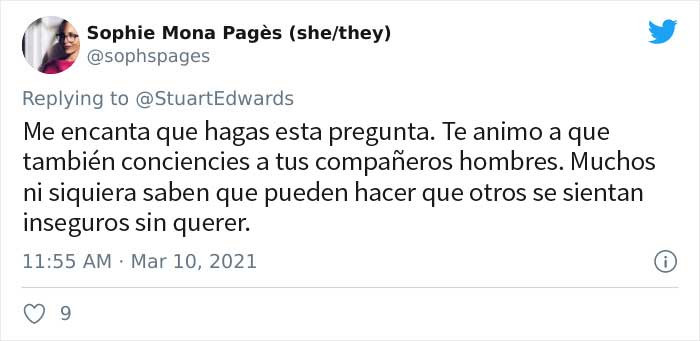 Los hombres se preguntan cómo pueden ayudar a las mujeres a sentirse más seguras tras la trágica desaparición de Sarah Everard