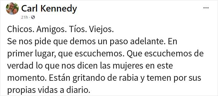Los hombres se preguntan cómo pueden ayudar a las mujeres a sentirse más seguras tras la trágica desaparición de Sarah Everard