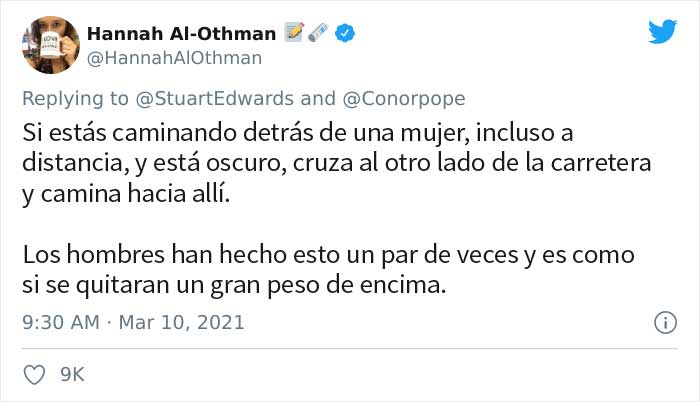 Los hombres se preguntan cómo pueden ayudar a las mujeres a sentirse más seguras tras la trágica desaparición de Sarah Everard
