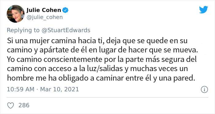 Los hombres se preguntan cómo pueden ayudar a las mujeres a sentirse más seguras tras la trágica desaparición de Sarah Everard