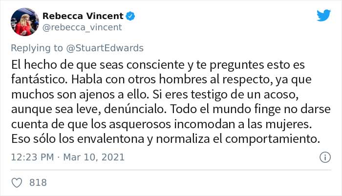 Los hombres se preguntan cómo pueden ayudar a las mujeres a sentirse más seguras tras la trágica desaparición de Sarah Everard
