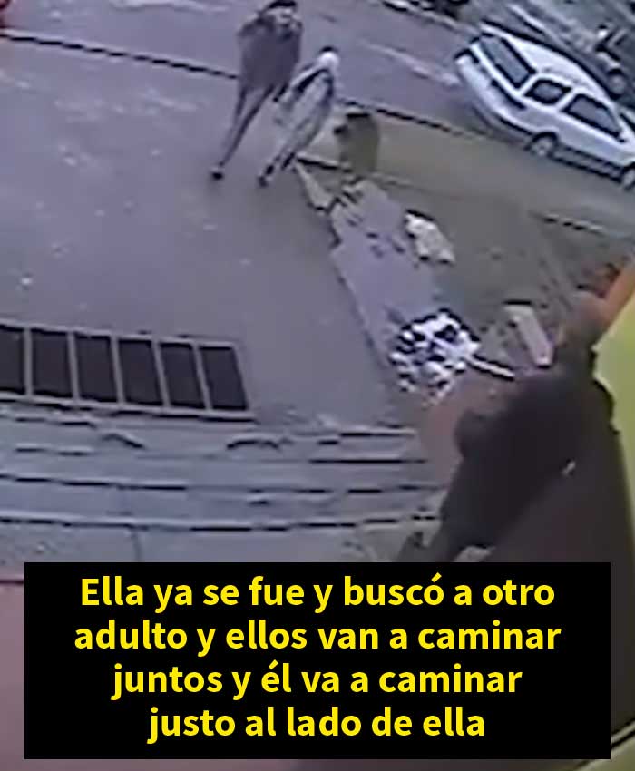 Este video muestra a una niña de 9 años burlando a un hombre sospechoso que la seguía hasta su casa, y se vuelve viral