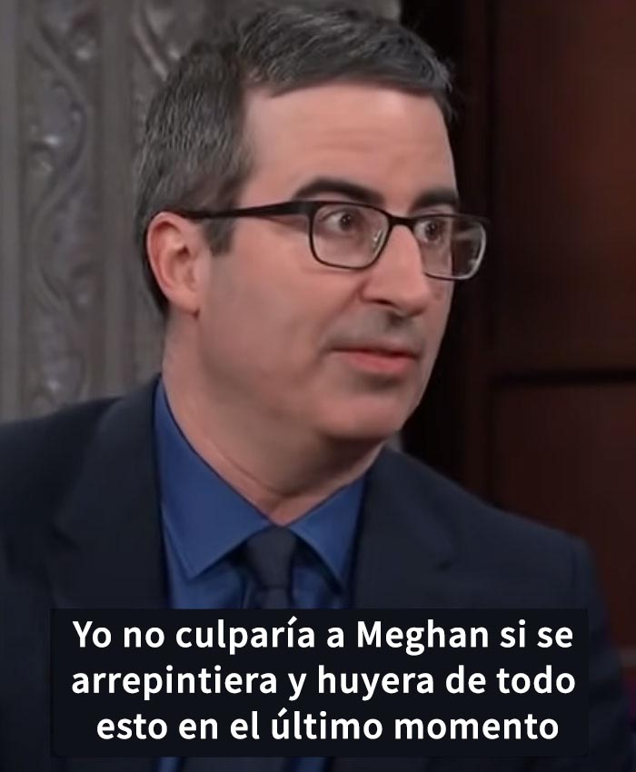 Se vuelven virales los comentarios de John Oliver en 2018 sobre la incorporación de Meghan Markle a la familia real británica, tras la entrevista con Oprah