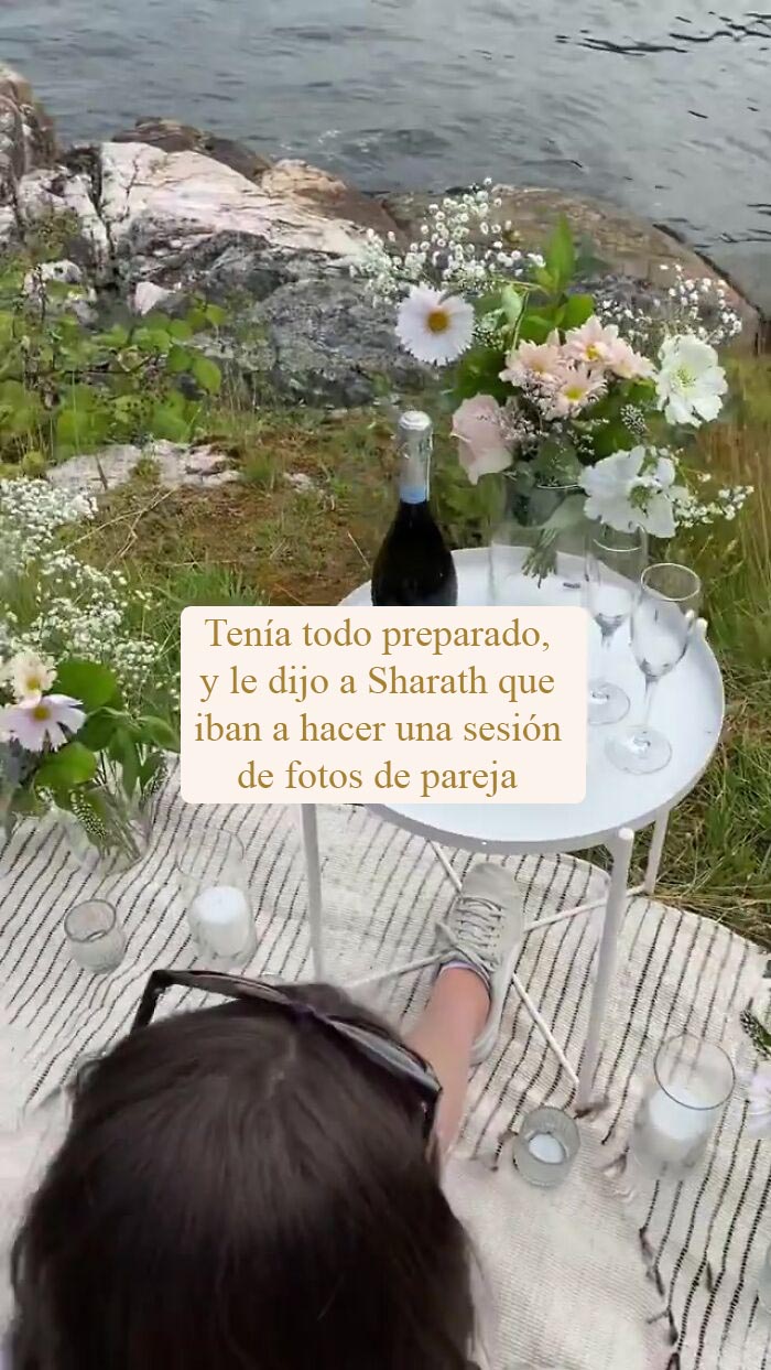 Esta pareja se propuso matrimonio mutuamente de forma accidental durante una sesión de fotos