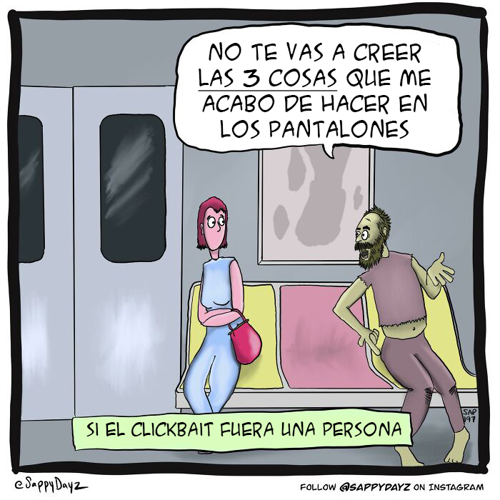 Si El Clickbait Fuera Una Persona