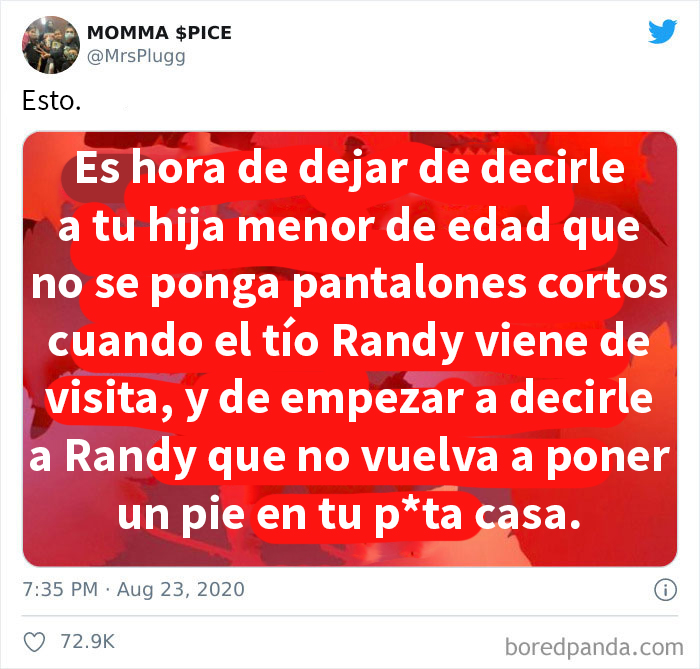 Demasiadas Tenemos Un Tío Randy
