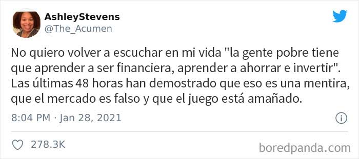 La razón por la que te dicen que si trabajas duro e inviertes puedes tener el sueño americano, es porque saben que tienes que estar dormido para creerlo.