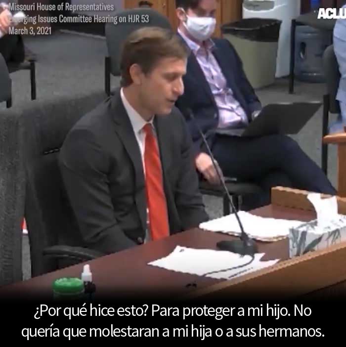 "Tenía un hijo que no sonreía": Un padre cristiano explica cómo aprendió a aceptar a su hija trans en un discurso desgarrador