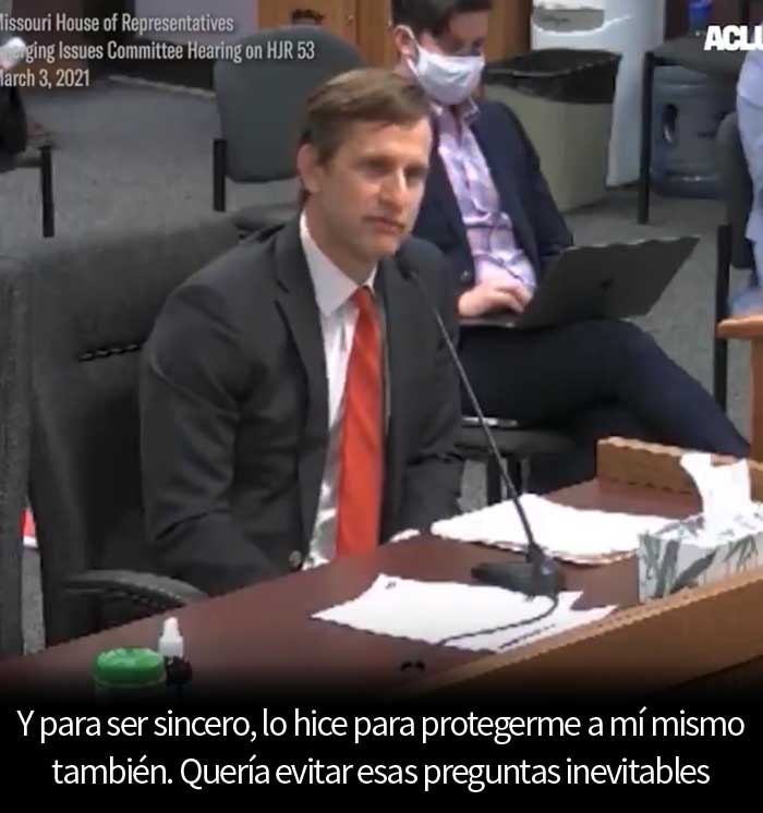 "Tenía un hijo que no sonreía": Un padre cristiano explica cómo aprendió a aceptar a su hija trans en un discurso desgarrador