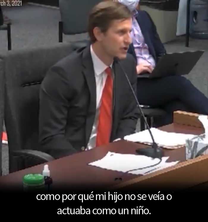"Tenía un hijo que no sonreía": Un padre cristiano explica cómo aprendió a aceptar a su hija trans en un discurso desgarrador
