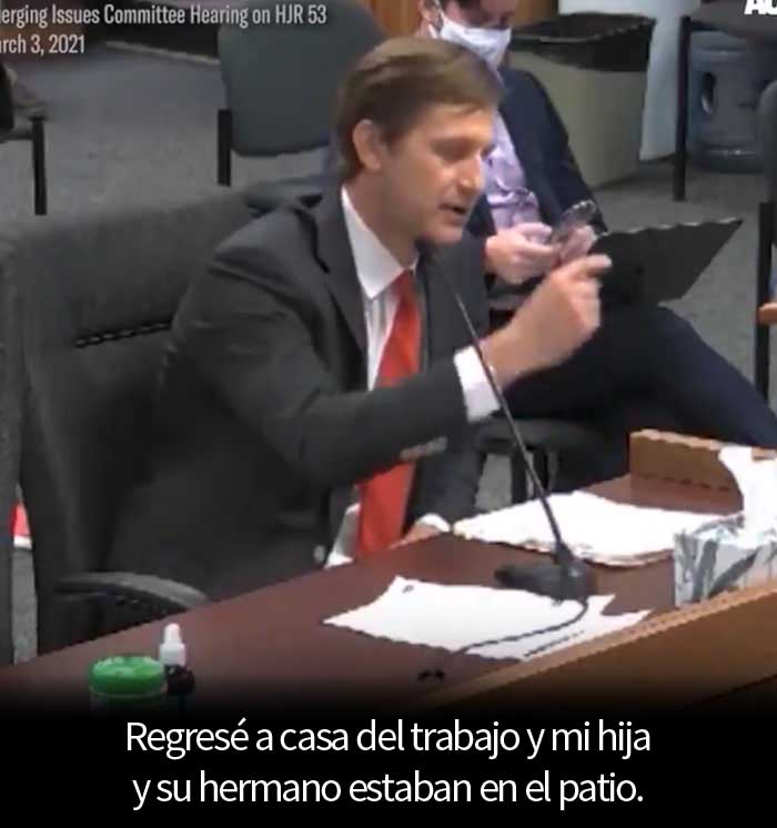 "Tenía un hijo que no sonreía": Un padre cristiano explica cómo aprendió a aceptar a su hija trans en un discurso desgarrador