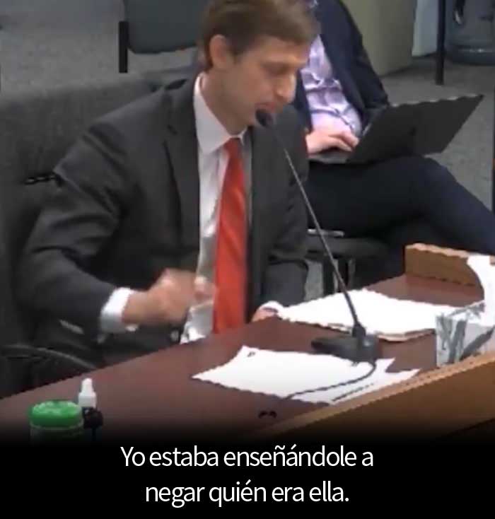 "Tenía un hijo que no sonreía": Un padre cristiano explica cómo aprendió a aceptar a su hija trans en un discurso desgarrador