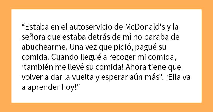 Se vuelve viral la «mezquina» venganza de un hombre contra una Karen maleducada en un autoservicio