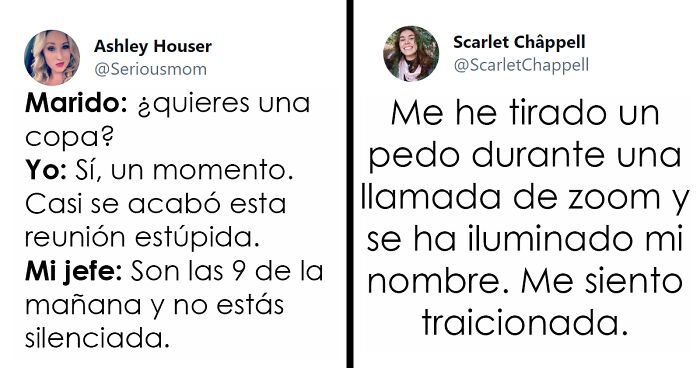 20 Divertidos tuits de personas hartas de las llamadas por Zoom