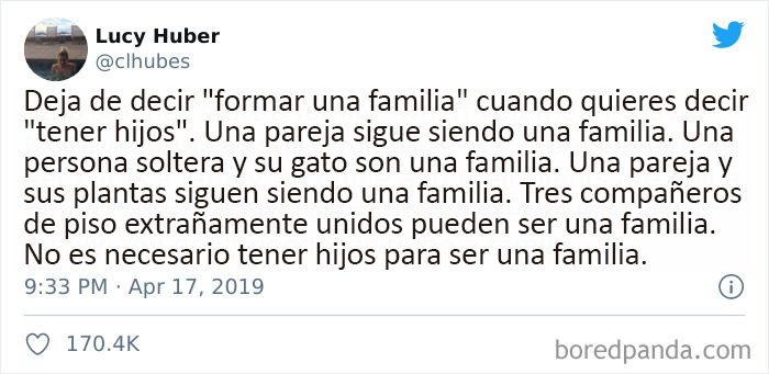 La familia es lo que uno hace