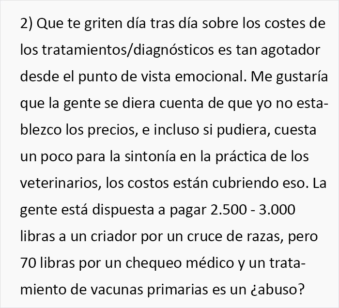 Este veterinario comparte las cosas más emocionalmente agotadoras en su trabajo, peor que sacrificar a los animales