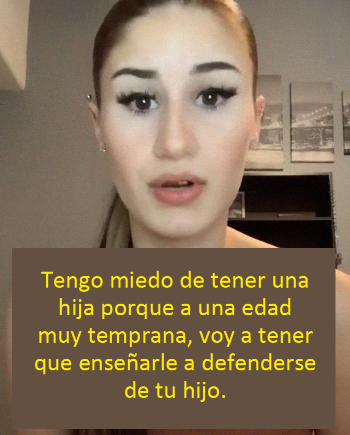 Esta mujer denuncia a los hombres que "esperan no tener una hija" y su vídeo se vuelve viral