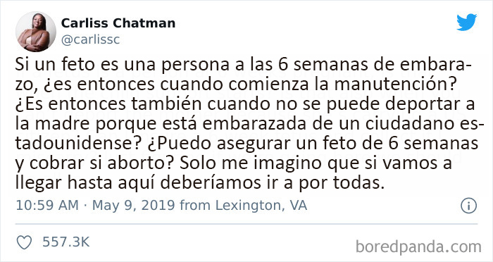 Ya que intentan prohibir el aborto...