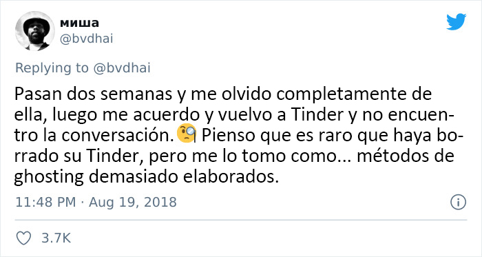 Este tipo compartió la historia viral de su cita de Tinder que salió mal porque la misma mujer engañó a decenas de hombres