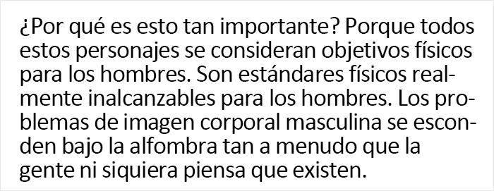 Esta persona explica lo tóxicos que son los estándares de belleza masculina de Hollywood, otros se unen con ejemplos