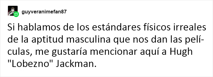 Esta persona explica lo tóxicos que son los estándares de belleza masculina de Hollywood, otros se unen con ejemplos