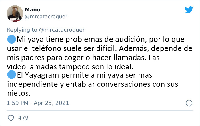 Este hombre construyó un dispositivo de comunicación para que a su abuela le sea más fácil de usar que un teléfono, y se hace viral