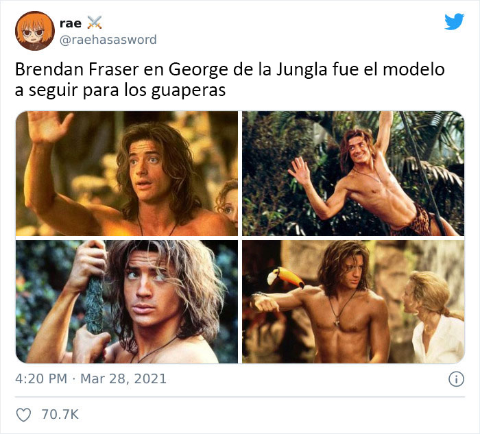 The Internet Just Made Brendan Fraser Go Viral Simply For Being Awesome, And Here Are 30 Of The Best Tweets