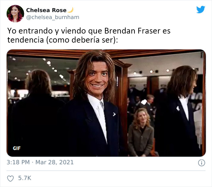 The Internet Just Made Brendan Fraser Go Viral Simply For Being Awesome, And Here Are 30 Of The Best Tweets