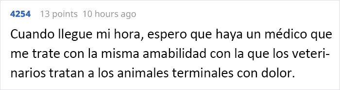 Este veterinario comparte las cosas más emocionalmente agotadoras en su trabajo, peor que sacrificar a los animales