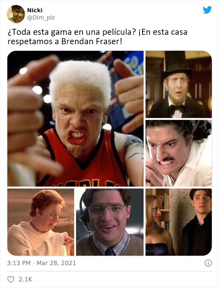 The Internet Just Made Brendan Fraser Go Viral Simply For Being Awesome, And Here Are 30 Of The Best Tweets