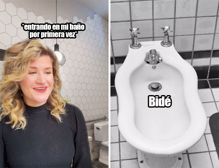 Bidé en el baño