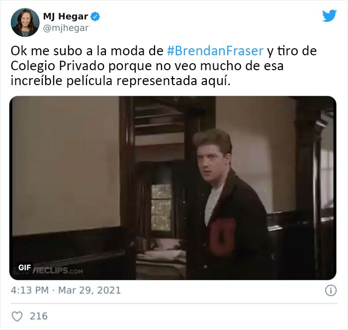 The Internet Just Made Brendan Fraser Go Viral Simply For Being Awesome, And Here Are 30 Of The Best Tweets