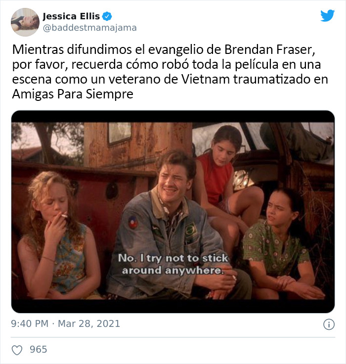The Internet Just Made Brendan Fraser Go Viral Simply For Being Awesome, And Here Are 30 Of The Best Tweets
