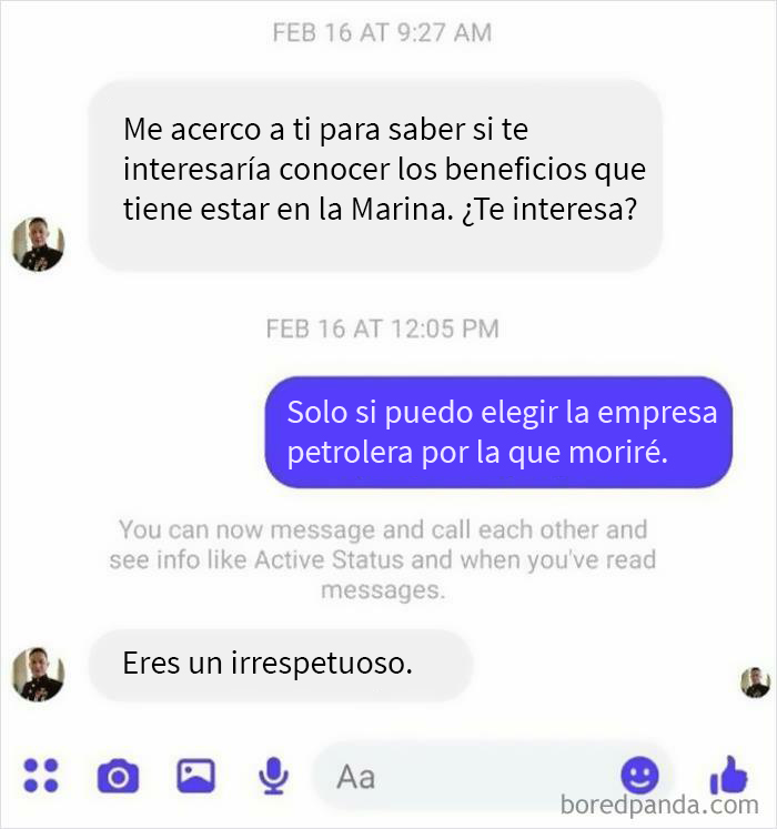 ¡Debería poder elegir la empresa petrolera por la que mato y muero!