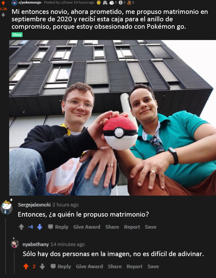 ¿Y sus esposas?