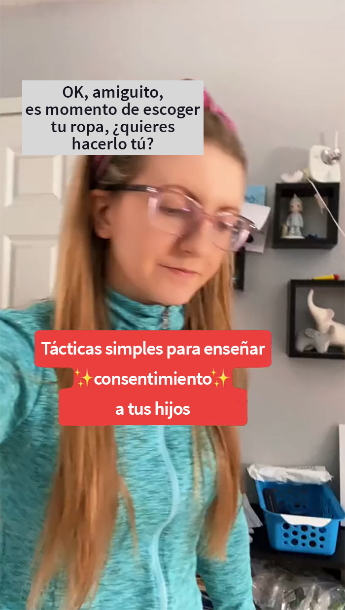 Esta madre explica cuán sencillo es enseñar a los niños sobre el consentimiento y la gente lo aplaude