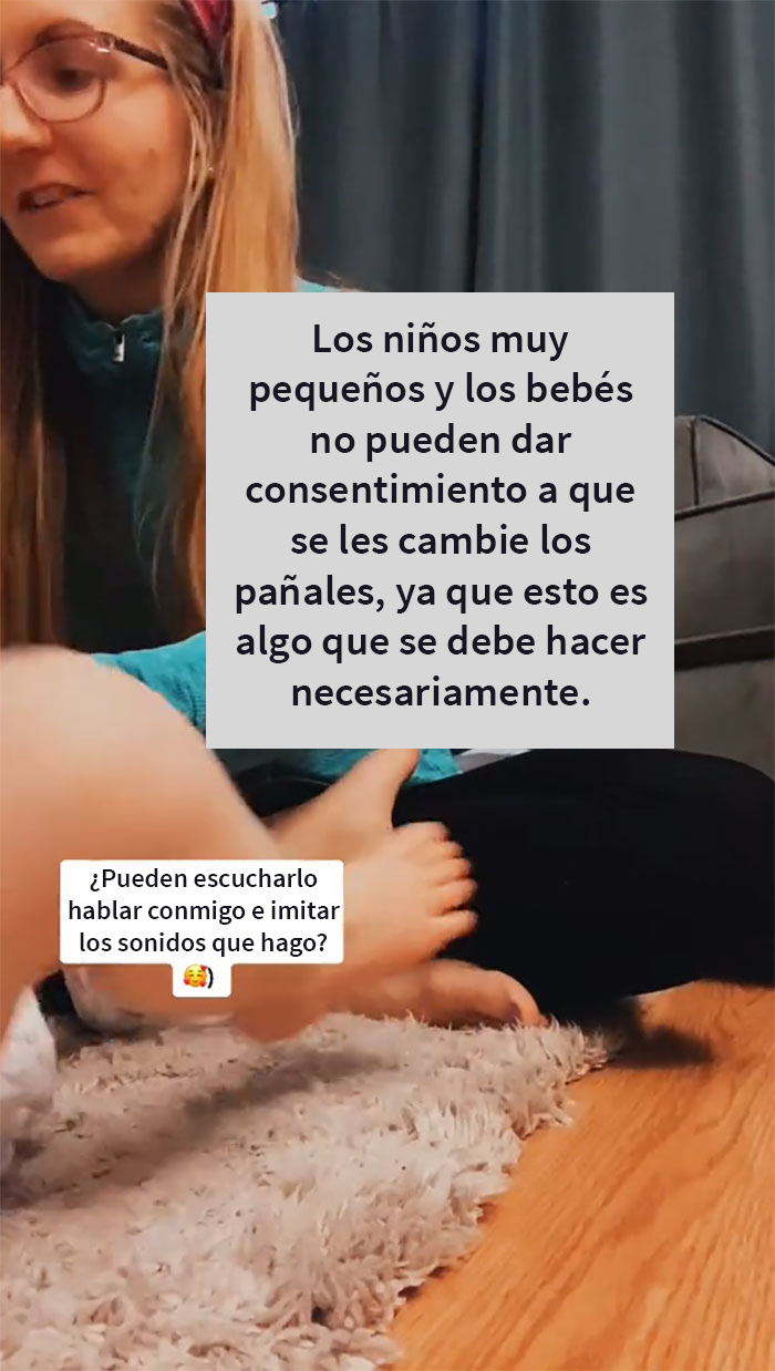 Esta madre explica cuán sencillo es enseñar a los niños sobre el consentimiento y la gente lo aplaude
