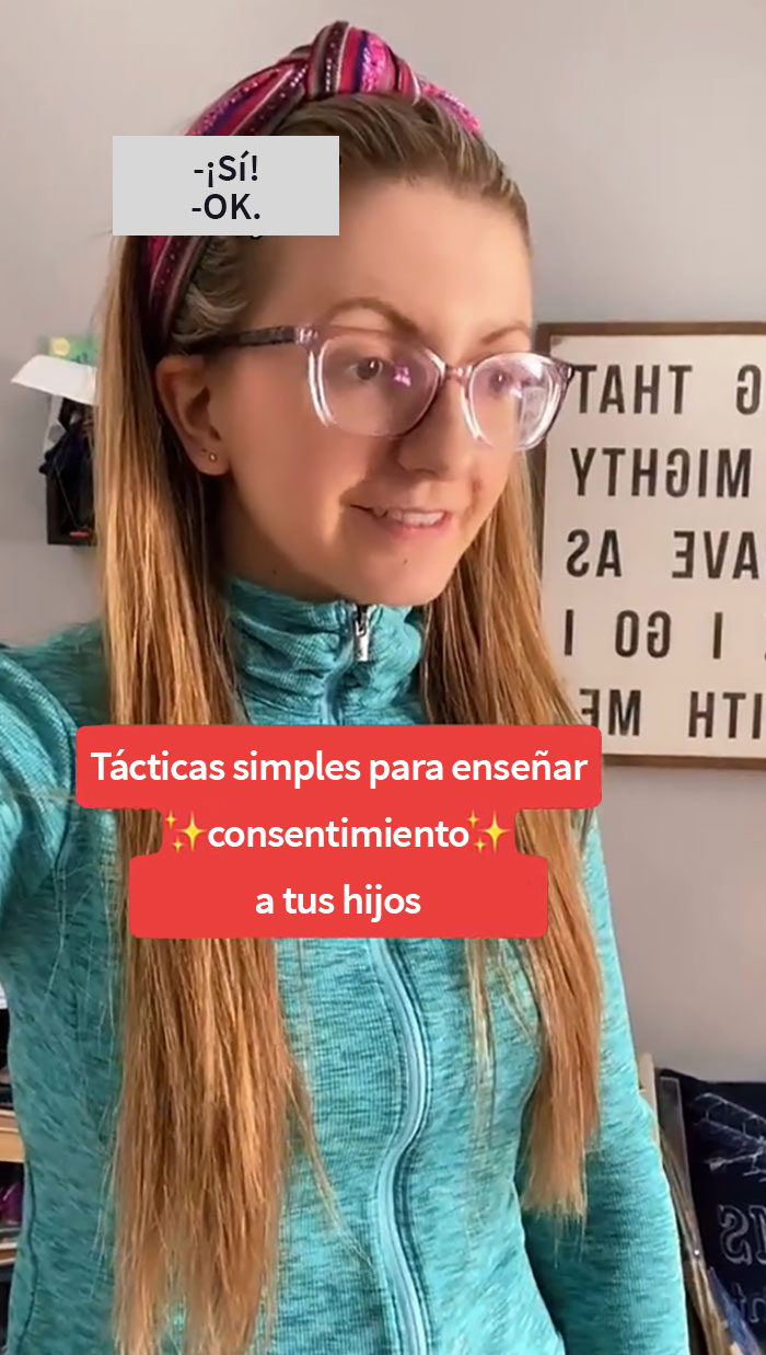 Esta madre explica cuán sencillo es enseñar a los niños sobre el consentimiento y la gente lo aplaude
