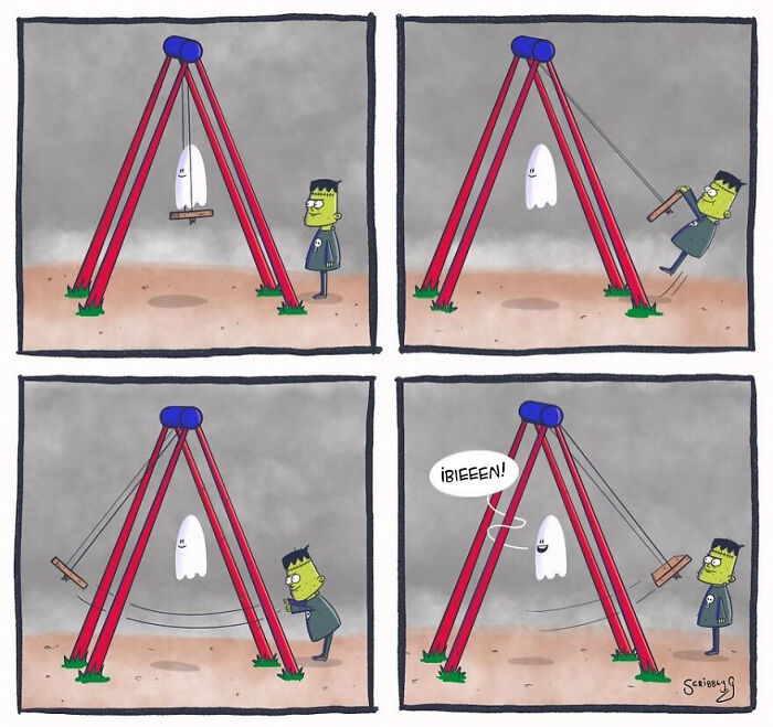 30 Funny Comics With Unexpected Endings By Scribbly G (New Pics)