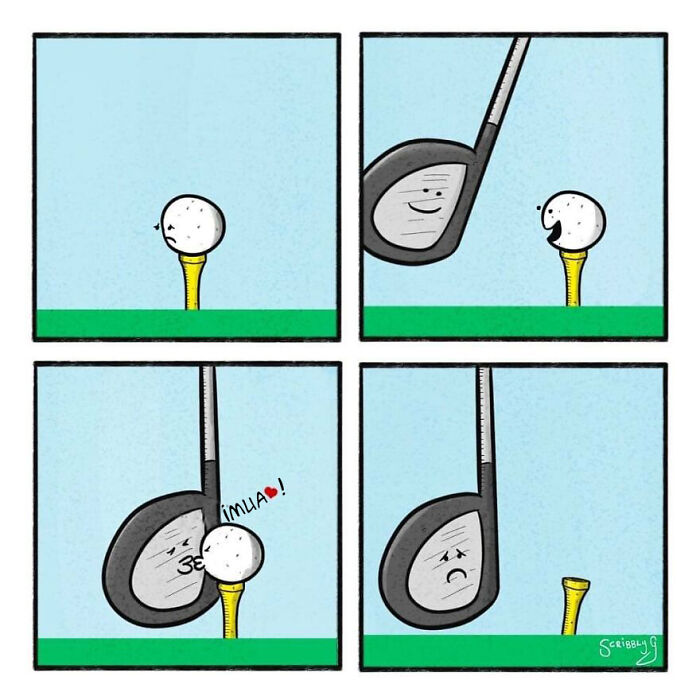 30 Funny Comics With Unexpected Endings By Scribbly G (New Pics)