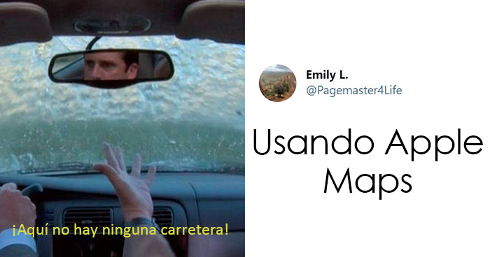 20 Divertidos tuits donde la gente se burla de Apple Maps