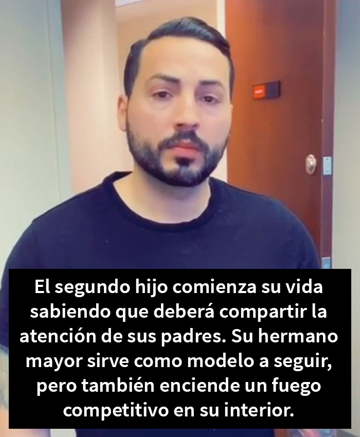 Este terapeuta analiza cómo el orden de nacimiento entre hermanos puede influir en sus personalidades y mucha gente cree que tiene razón