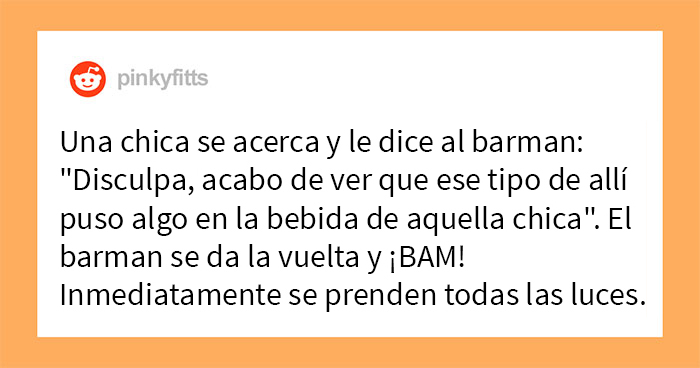 La gente aplaude la manera en que este bar lidió con alguien que drogó la bebida de una mujer