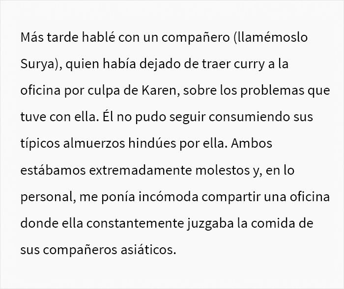 Drama en la oficina: Esta trabajadora fue reportada por una compañera que la acusó de comer "patatas sexis"