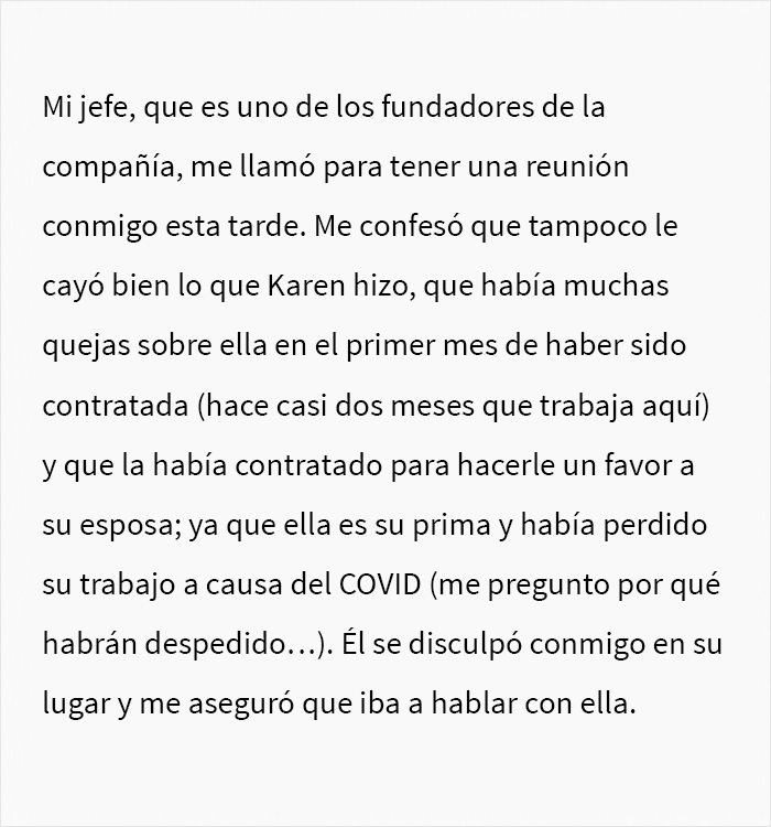 Drama en la oficina: Esta trabajadora fue reportada por una compañera que la acusó de comer "patatas sexis"