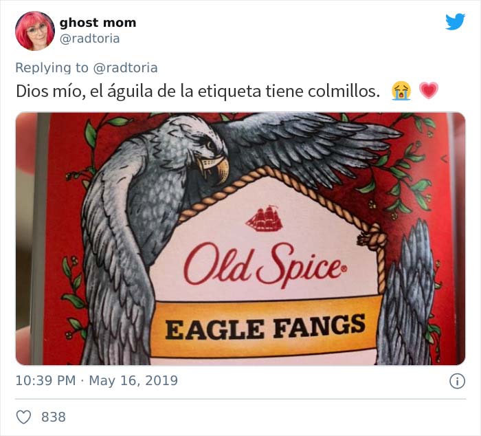 Esta mujer pidió un desodorante femenino Old Spice, inventa un nombre y Old Spice lo realiza