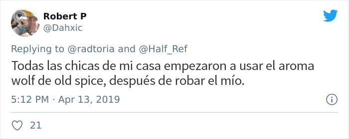 Esta mujer pidió un desodorante femenino Old Spice, inventa un nombre y Old Spice lo realiza