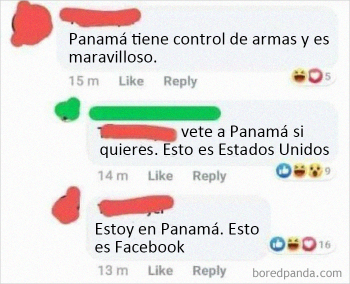 Vete a Panamá, esto es Estados Unidos