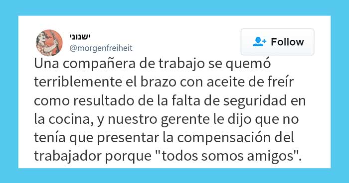 La gente está compartiendo experiencias laborales terribles que desearían que fueran sólo bromas (20 tuits)